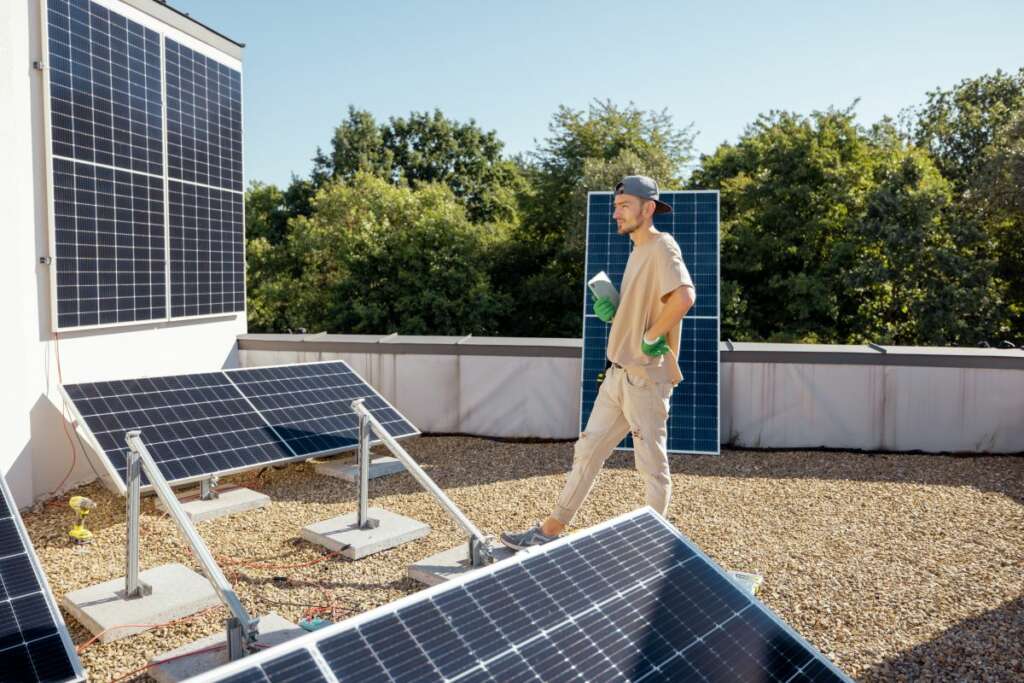 Impianto fotovoltaico con sistema di accumulo